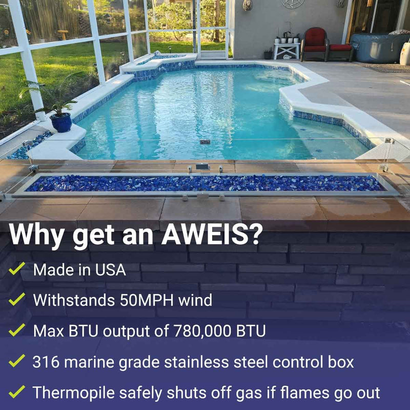 Load image into Gallery viewer, American Fire Products High-Capacity AWEIS Ignition System featuring hot surface ignition, flame sensing safety, and all-weather performance for high-output fire pit applications
