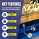Load image into Gallery viewer, American Fire Products High-Capacity AWEIS Ignition System featuring hot surface ignition, flame sensing safety, and all-weather performance for high-output fire pit applications
