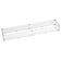 Load image into Gallery viewer, American Fire Products Linear 58 inch x 13 inch clear glass flame guard for outdoor linear fire pits

