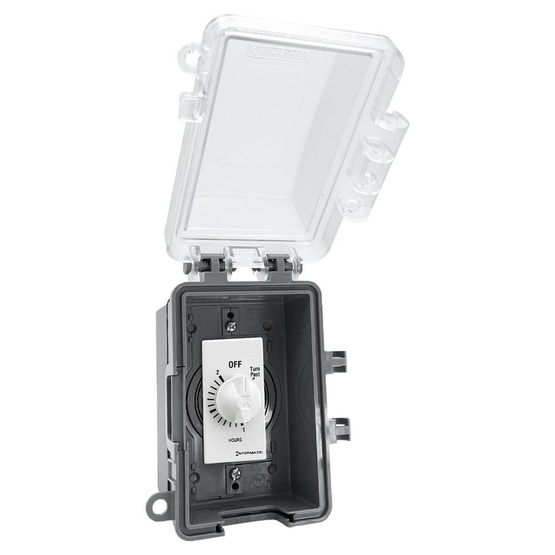Load image into Gallery viewer, American Fire Products on off weatherproof timer switch with 2 hour maximum setting for fire feature control systems
