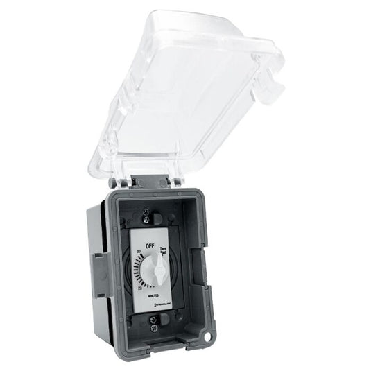 American Fire Products on off weatherproof timer switch with 30 minute maximum setting for fire feature control systems