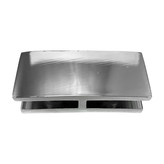 American Fire Products replacement flame guard curved bracket with brushed aluminum finish for round fire guards