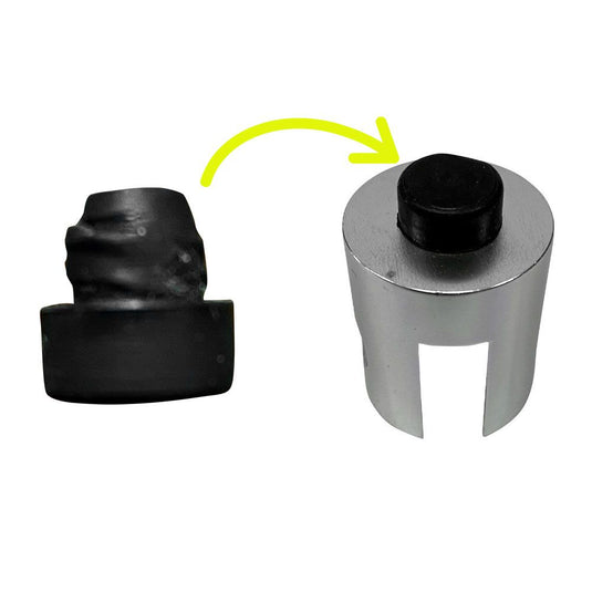 American Fire Products replacement rubber foot for flame guard base bracket fire pit accessory replacement part