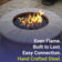 Load image into Gallery viewer, American Fire Products stainless steel round flat fire pit pan with ring burner featuring even flame distribution, built-to-last performance, easy gas connection, and handcrafted steel construction.
