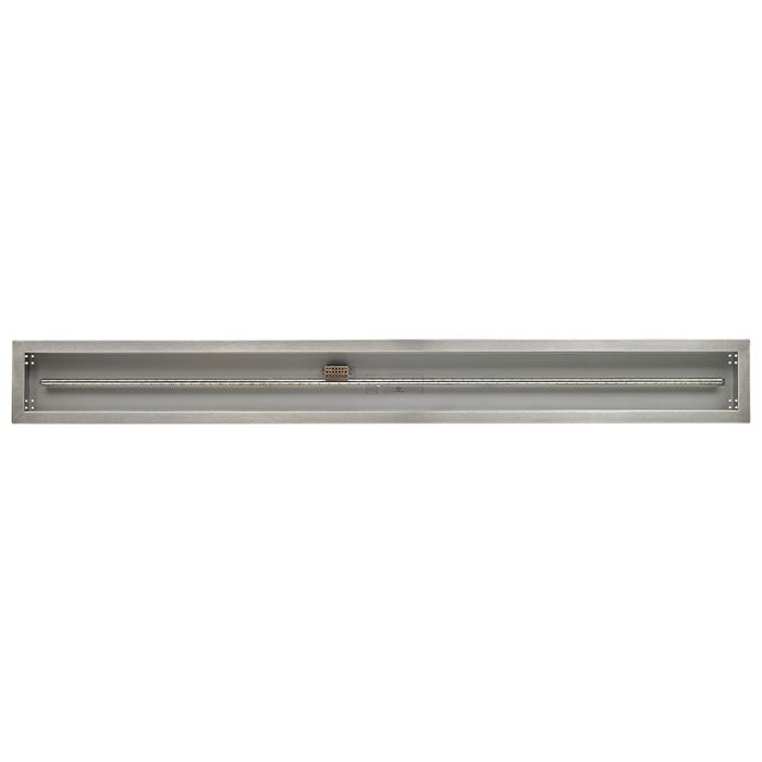 Load image into Gallery viewer, American Fire Products stainless steel linear burner pan 72 inch by 6 inch for outdoor fire pit system
