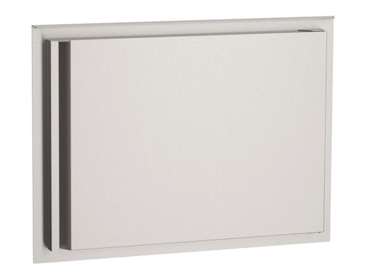 AOG 24-inch right hinged horizontal stainless steel single access door with double wall construction for outdoor kitchen islands