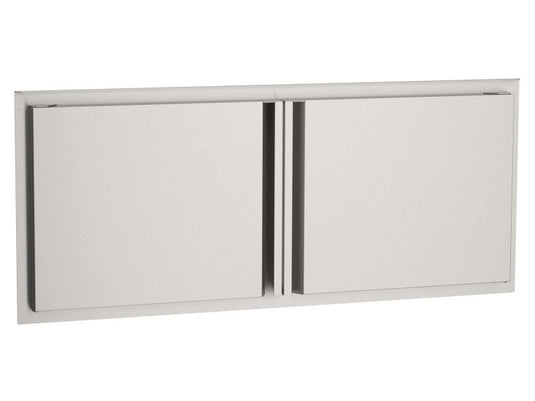 AOG 39-inch stainless steel double access doors with double wall construction for outdoor kitchen island storage