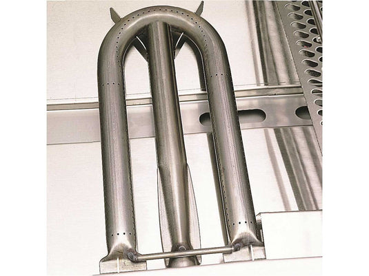 AOG L-Series 24 inch 2 burner built-in gas grill with rear infrared burner, rotisserie kit and LED lights