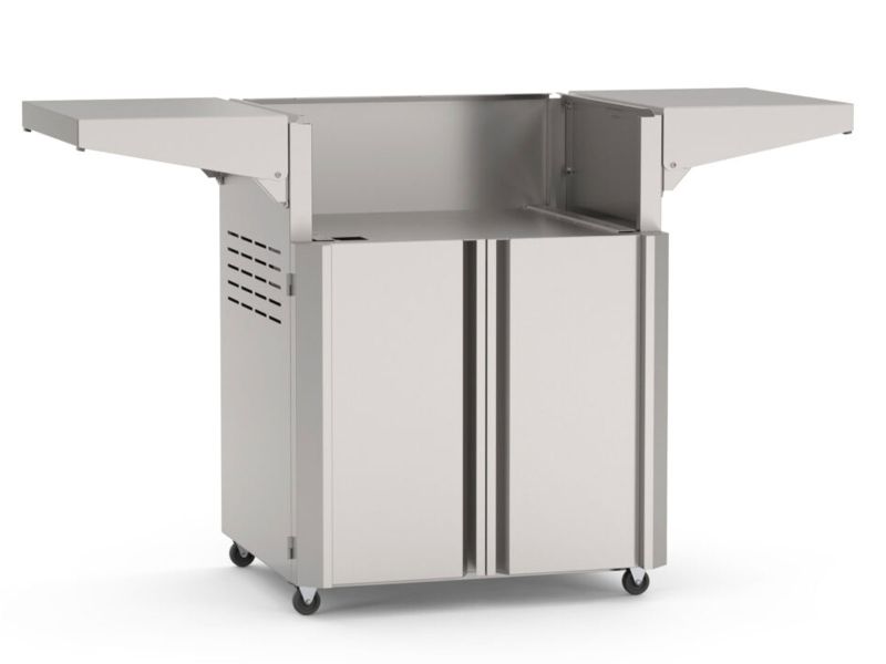 Load image into Gallery viewer, American Outdoor Grill AOG L-Series 24-inch 2-burner freestanding gas grill with rear infrared burner, rotisserie kit, internal halogen lights and multi-color LED lighting
