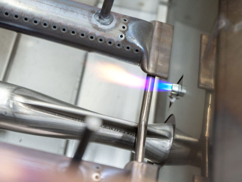 Load image into Gallery viewer, AOG L-Series 36 inch 3 burner built-in gas grill with rear infrared burner, rotisserie kit and LED lights
