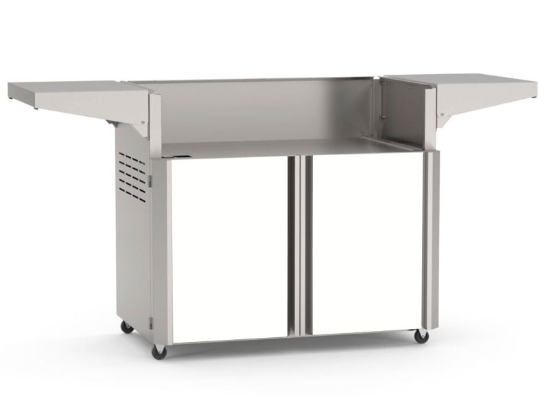 Load image into Gallery viewer, AOG L-Series 36-inch 3-burner gas grill with white accent panels, rear infrared burner, rotisserie kit, internal halogen lights and multi-color LED light bar
