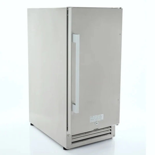 Avanti 15-inch indoor outdoor refrigerator in stainless steel