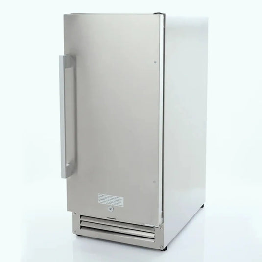 Avanti 15-inch indoor outdoor refrigerator in stainless steel
