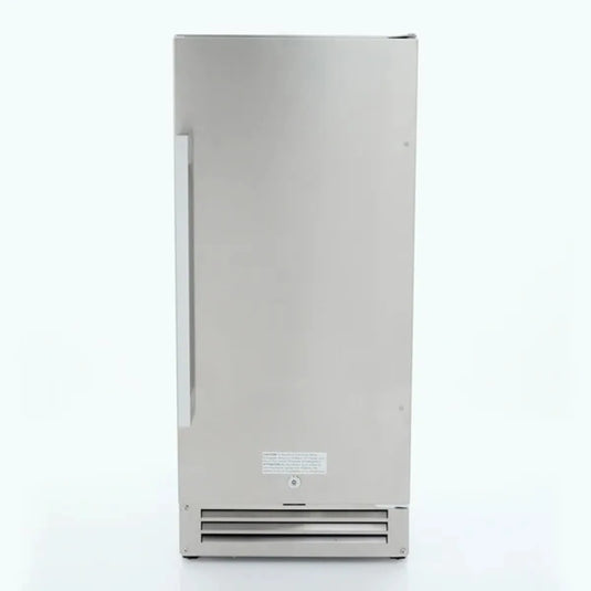 Avanti 15-inch indoor outdoor refrigerator in stainless steel