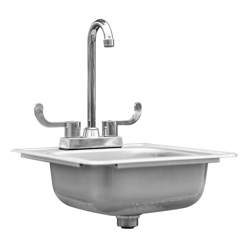 Load image into Gallery viewer, Summerset 15 X 15 Inch Drop-In Sink - SSNK-15D
