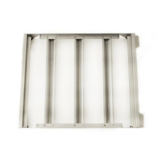 Blaze 15-Inch Ceramic Pizza Stone with Stainless Steel Tray for Professional LUX Gas Grills