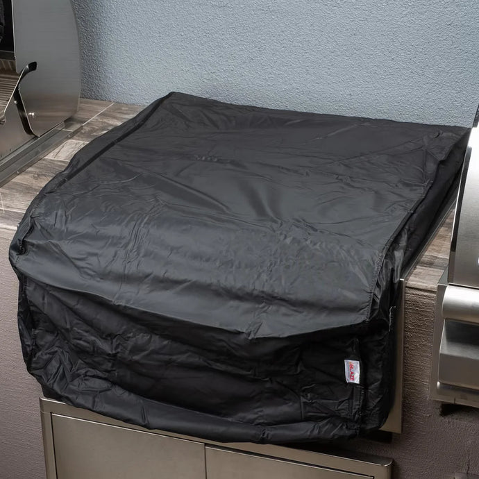 Blaze cover for LTE 30-inch built-in gas griddles, heavy-duty water-resistant vinyl with soft felt backing