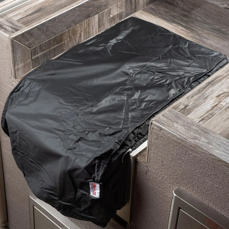 Load image into Gallery viewer, Blaze cover for Professional LUX and LTE built-in power burners – durable water-resistant vinyl with soft felt backing
