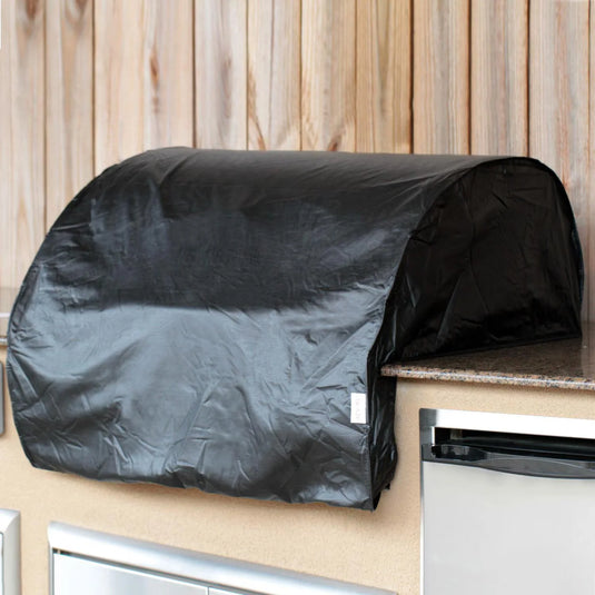 Blaze grill cover for LBM 25-inch 3-burner built-in gas grills, durable water-resistant vinyl with soft felt backing