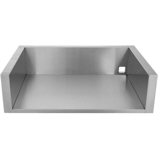 Blaze 27-inch insulating jacket for 25-inch built-in gas grill, stainless steel outdoor kitchen accessory
