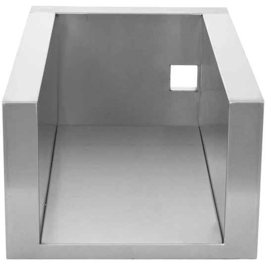 Blaze 14.5-inch insulating jacket for SB2 double side burner, stainless steel outdoor kitchen accessory
