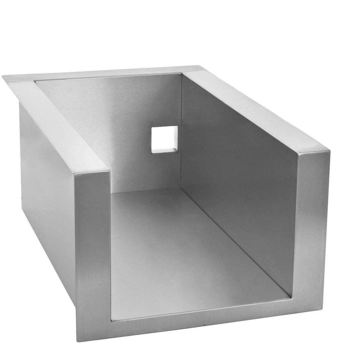 Blaze 14.5-inch insulating jacket for SB2 double side burner, stainless steel outdoor kitchen accessory