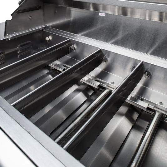 Blaze LBM 25-Inch 3-Burner Freestanding Gas Grill in Stainless Steel with Cart