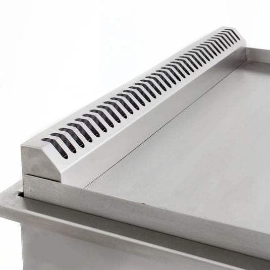 Blaze LTE 30-Inch Natural Gas Griddle with upgraded cart and LED control knob lights