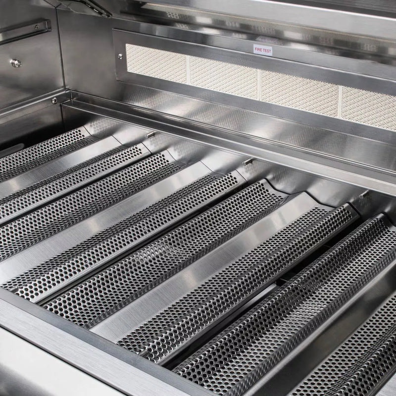 Load image into Gallery viewer, Blaze LTE 32-inch stainless steel gas grill island center with storage drawers and double doors
