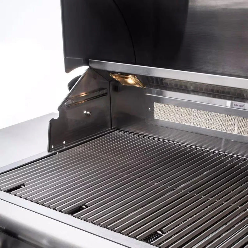 Load image into Gallery viewer, Blaze LTE+ 40-inch 5-burner built-in gas grill with lift-assist hood and rear infrared burner, stainless steel finish
