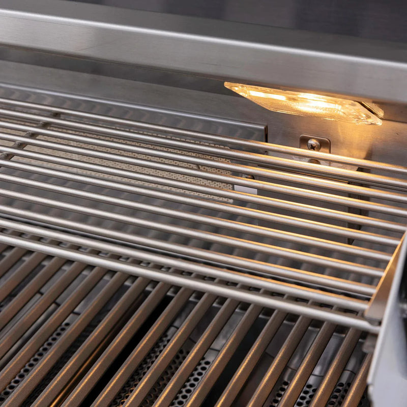 Load image into Gallery viewer, Blaze LTE+ 40-inch 5-burner built-in gas grill with lift-assist hood and rear infrared burner, stainless steel finish
