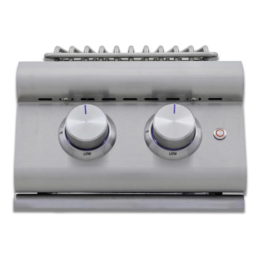 Blaze LTE+ Stainless Steel Double Side Burner with Lid