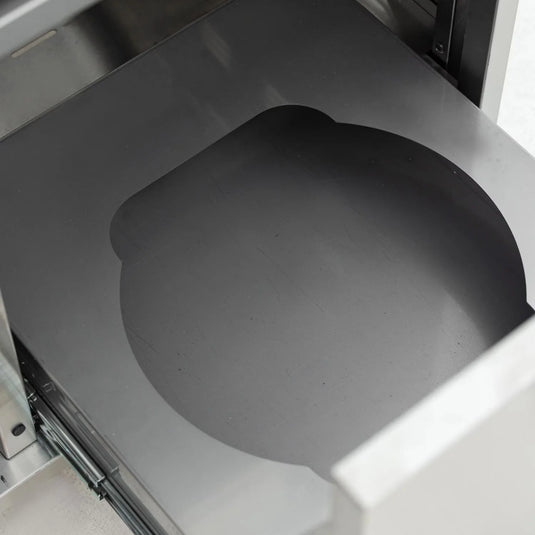 Blaze LTE PRO 40-inch gas griddle with digital temperature screen, lift-assist lid, and three burners, available in propane and natural gas