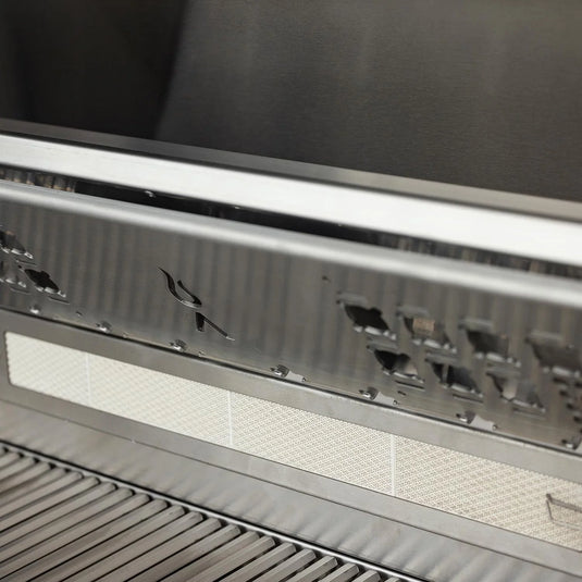 Blaze LTE+ 30-inch gas griddle with dual burners and lift-assist hood, available in propane and natural gas