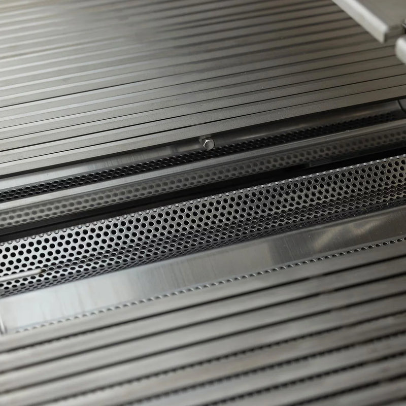 Load image into Gallery viewer, Blaze LTE+ 30-inch gas griddle with dual burners and lift-assist hood, available in propane and natural gas
