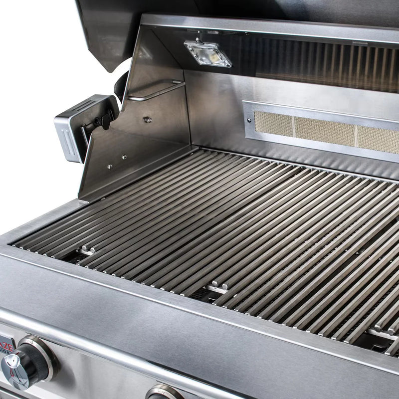 Load image into Gallery viewer, Blaze Professional LUX 44-Inch 4-Burner Built-In Gas Grill with Rear Infrared Burner in Stainless Steel
