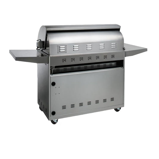 Blaze Professional LUX 44-Inch 4-Burner Built-In Gas Grill with Rear Infrared Burner in Stainless Steel