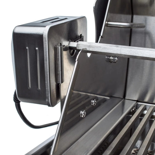 Blaze Professional LUX 44-Inch 4-Burner Gas Grill with Rear Infrared Burner – Premium 304 stainless steel freestanding grill for natural gas or propane