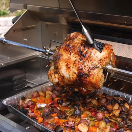 Blaze Rotisserie Kit for 32-Inch Grills – Compatible with LTE, LBM, PRO & Charcoal Models
