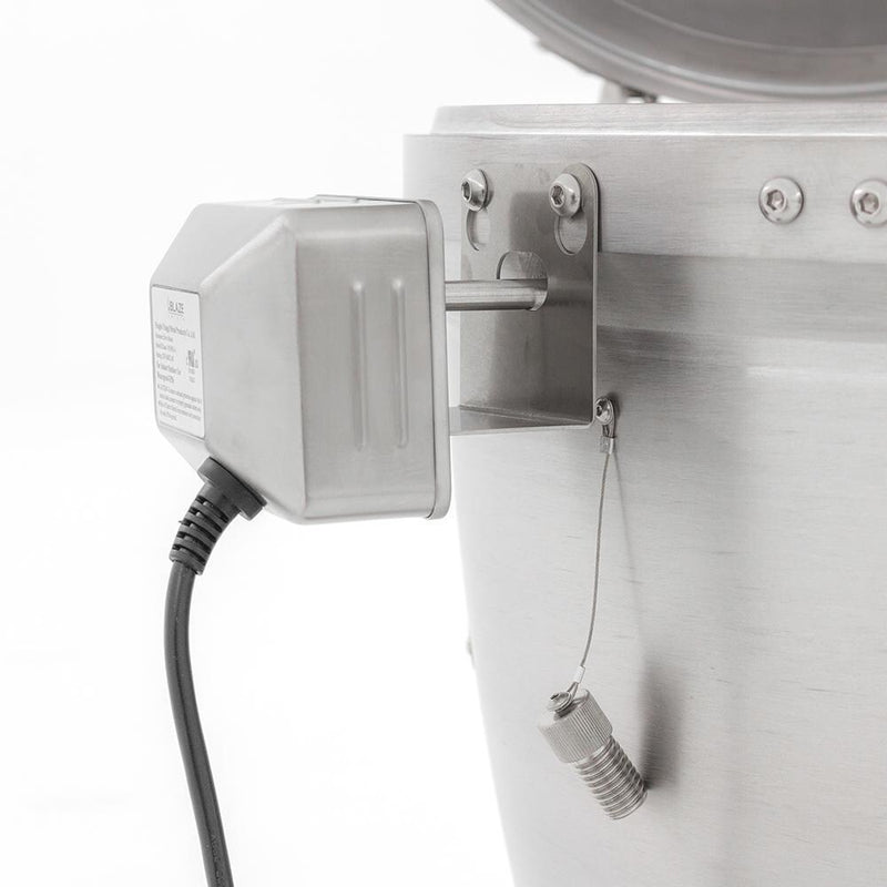 Load image into Gallery viewer, Blaze Rotisserie Kit for Kamado Grill – Stainless steel kit with motor, spit rod, and forks for Blaze Kamado grills
