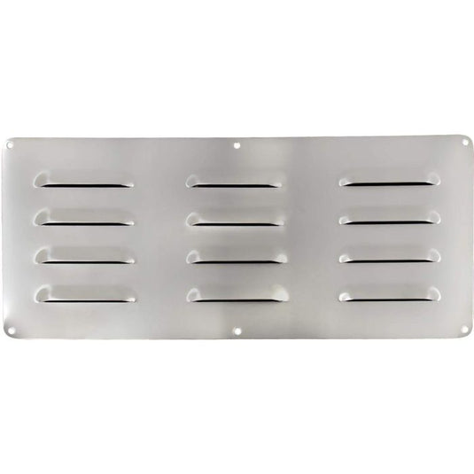 Blaze Stainless Steel Island Vent Panel 6x14 inches for outdoor grill islands, durable 304 stainless steel