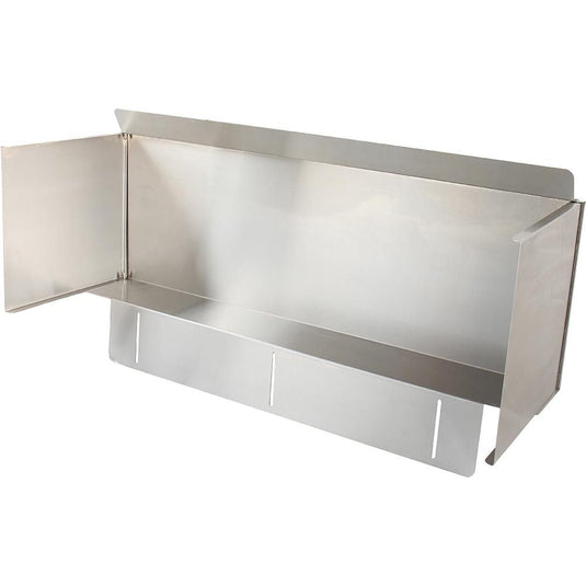 Blaze Stainless Steel Wind Guard for BLZ-5 Grill, durable 304 stainless steel outdoor grill accessory