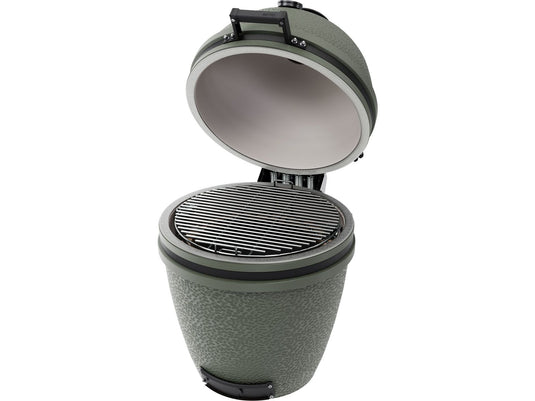 BSTRD.CORE 19 1/4-inch Large Solo Kamado Grill in Alpine Green