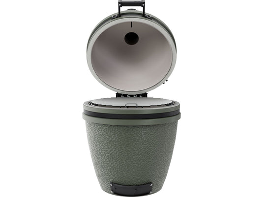 BSTRD.CORE 19 1/4-inch Large Solo Kamado Grill in Alpine Green