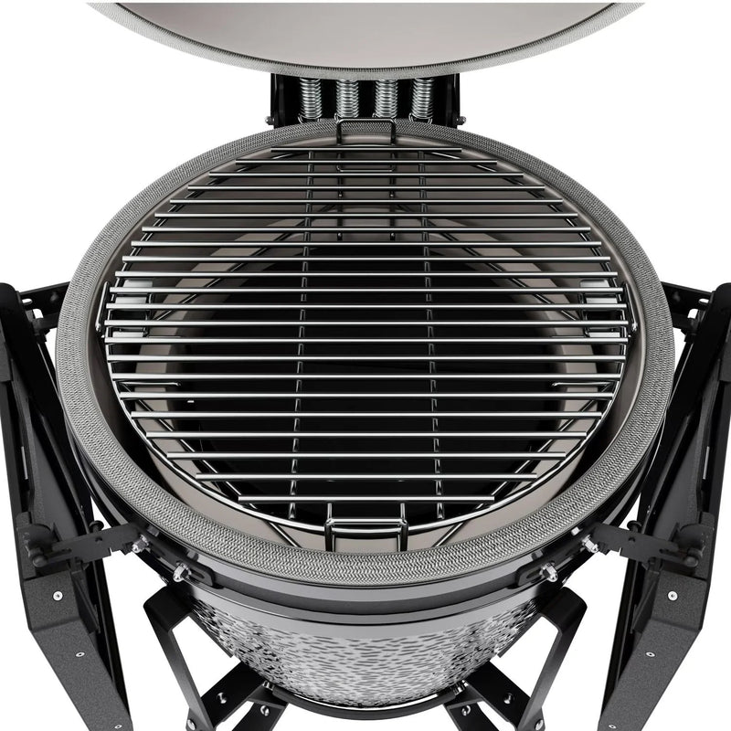 Load image into Gallery viewer, BSTRD.CORE 19 1/4-inch Large Complete Kamado Grill in Gloss Graphite
