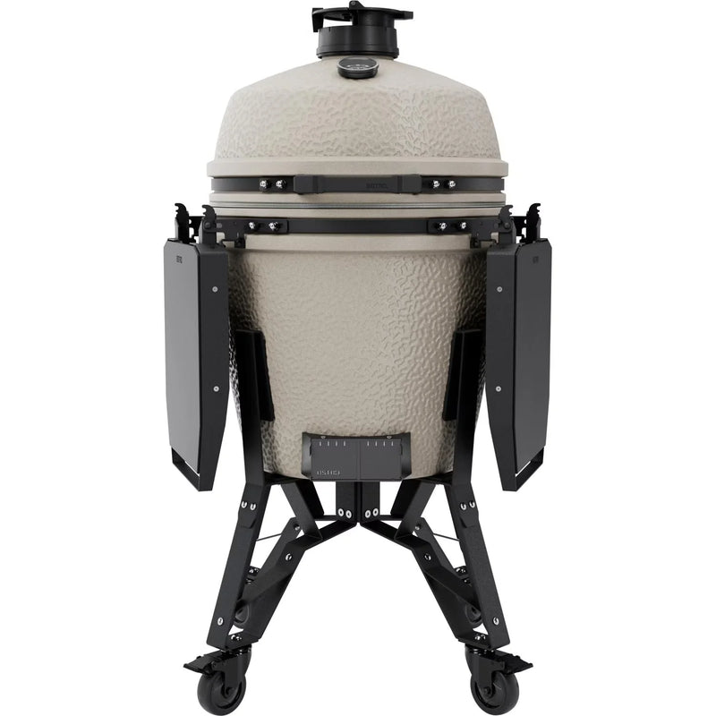 Load image into Gallery viewer, BSTRD.PRO 19 1/4-inch Large Complete Kamado Grill in Desert Sand – premium ceramic charcoal grill with stand and wheels
