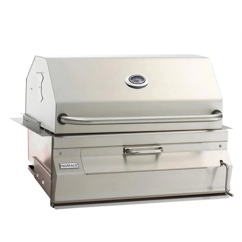 Load image into Gallery viewer, Fire Magic Legacy 30-Inch Built-In Smoker Charcoal Grill
