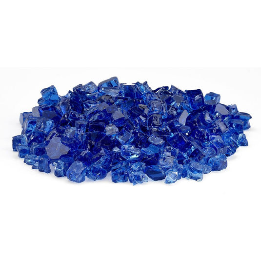 1/2" Cobalt Fire Glass