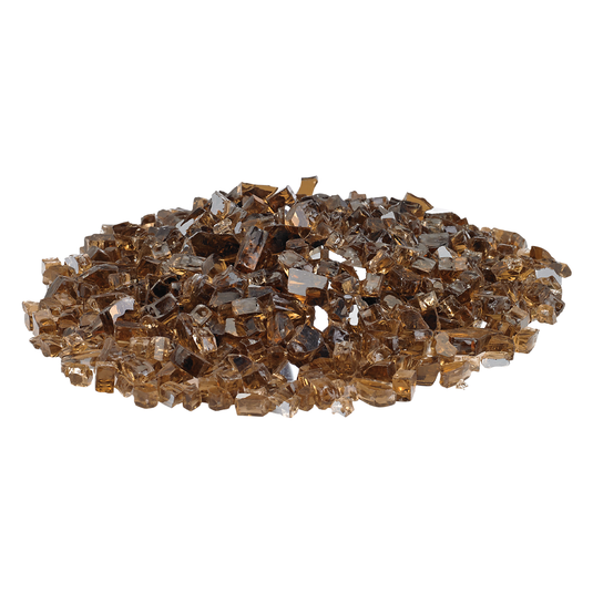 1/4" Copper Reflective Fire Glass