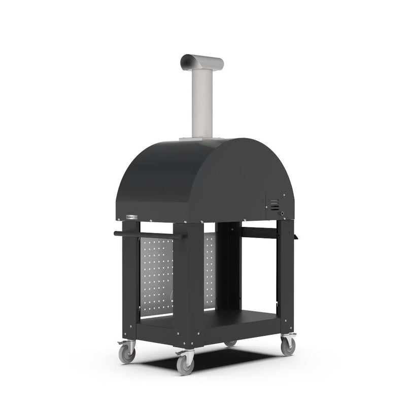 Load image into Gallery viewer, Alfa Classico 2 Pizze Propane Pizza Oven W/ Natural Gas Conversion Kit and Oven Base - Ardesia Grey
